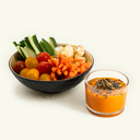 Baskets of vegetables