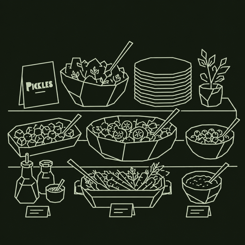Cold buffet – land and sea