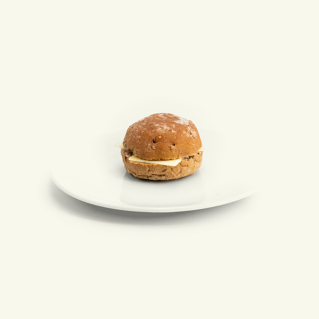 Plateau de petits pains mous fromage (20pcs) (Pain bio ouvert)